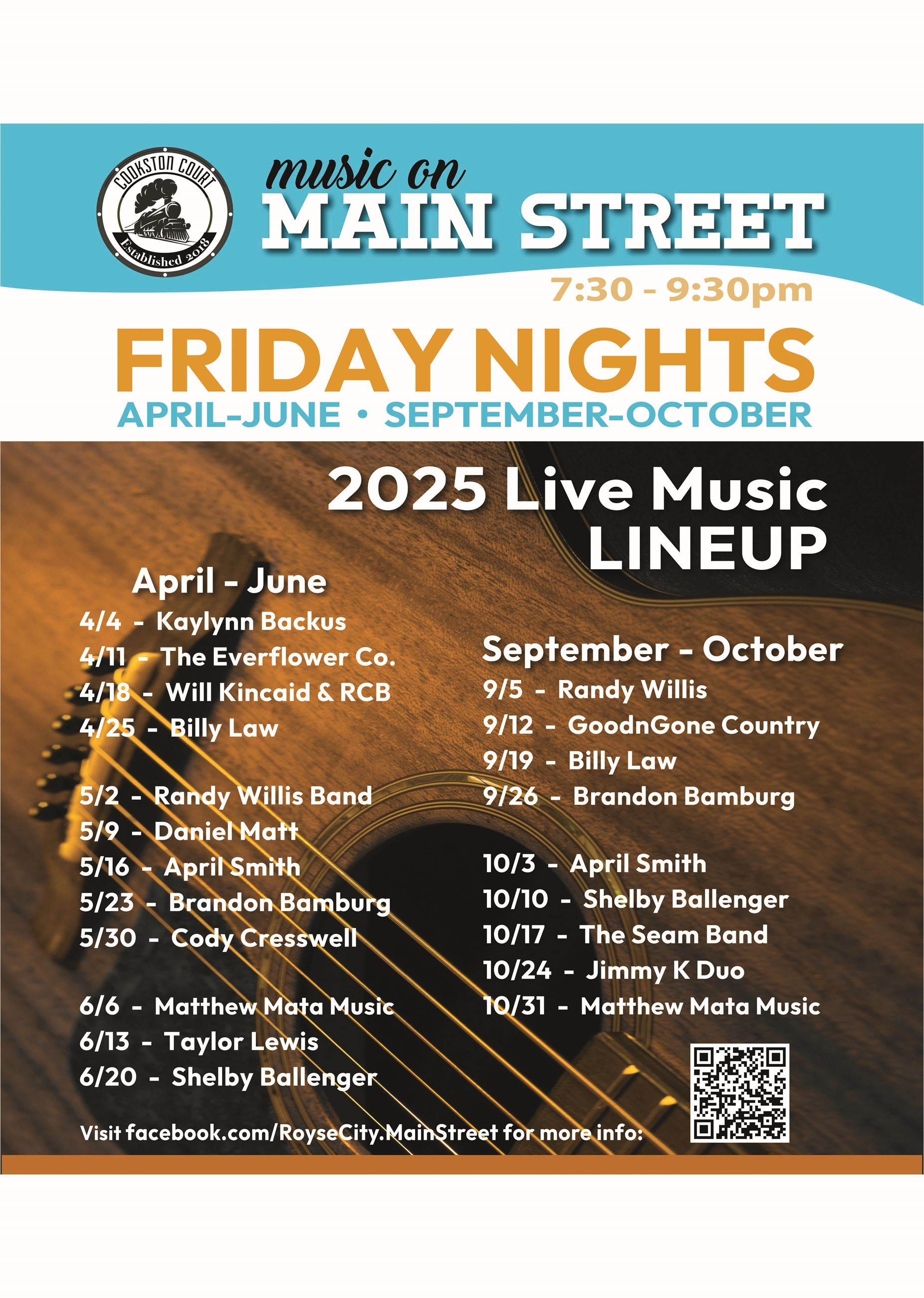 2025_Music-On-Main_Lineup